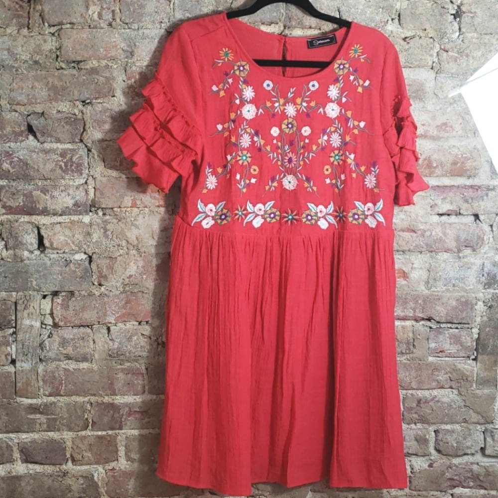 Swagger ladies boho dress size large